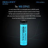 MRB-217P40 4000mAh USB rechargeable Li-ion battery for MS03 and MS03W